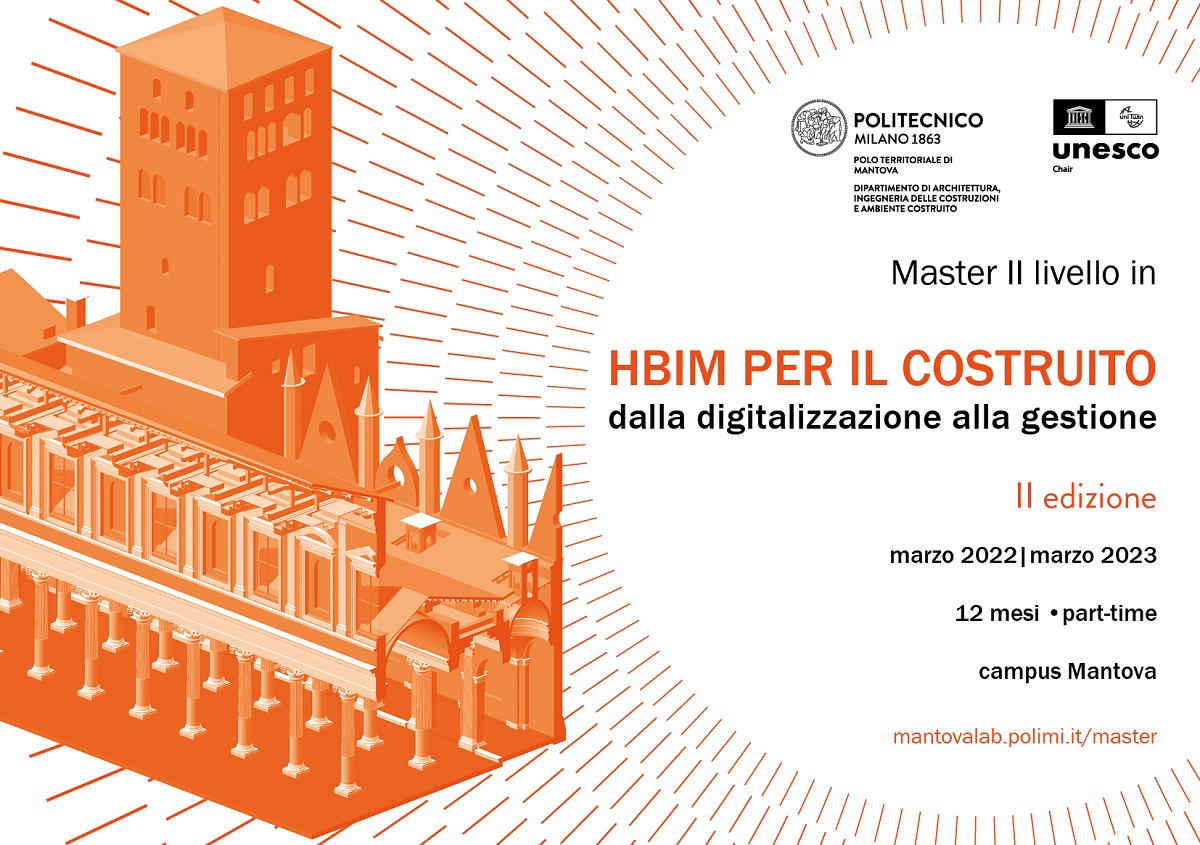 Heritage BIM per il costruito. Master di II livello